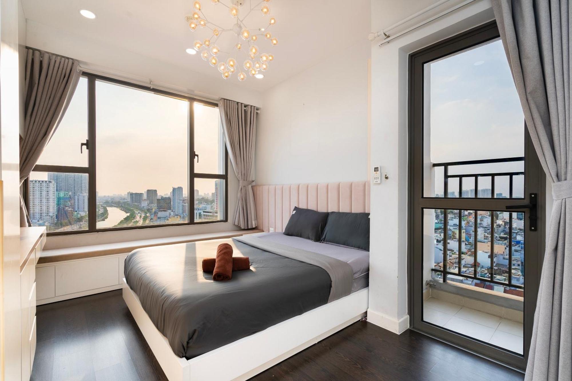 Double E Saigon Apartment โฮจิมินห์ซิตี้ ภายนอก รูปภาพ