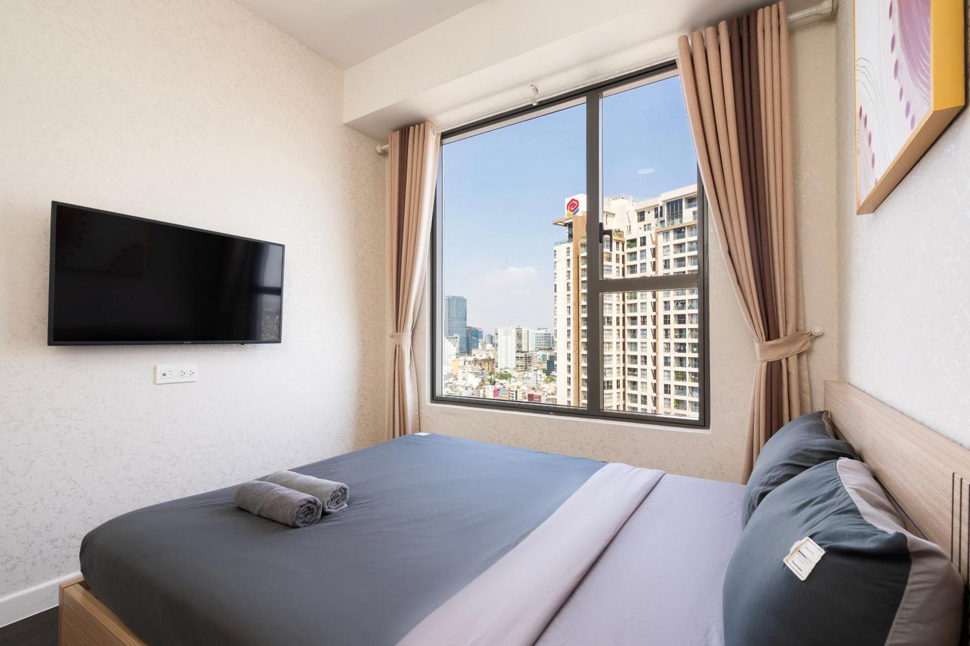Double E Saigon Apartment โฮจิมินห์ซิตี้ ภายนอก รูปภาพ