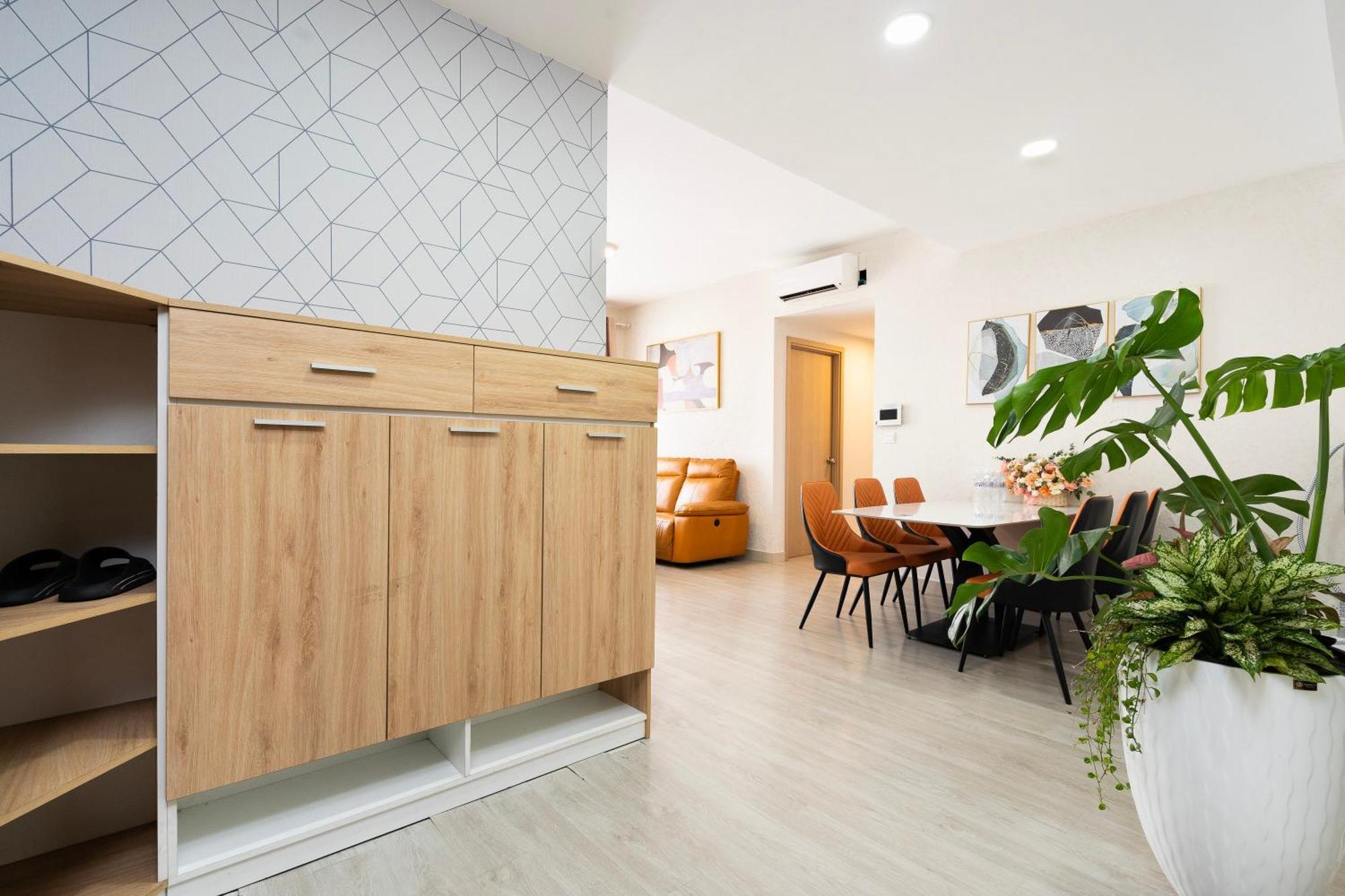 Double E Saigon Apartment โฮจิมินห์ซิตี้ ภายนอก รูปภาพ