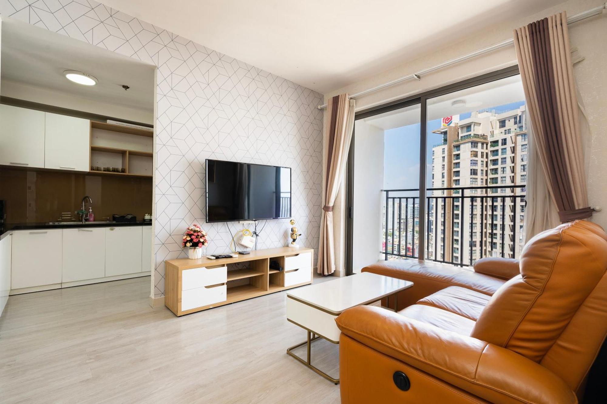Double E Saigon Apartment โฮจิมินห์ซิตี้ ภายนอก รูปภาพ