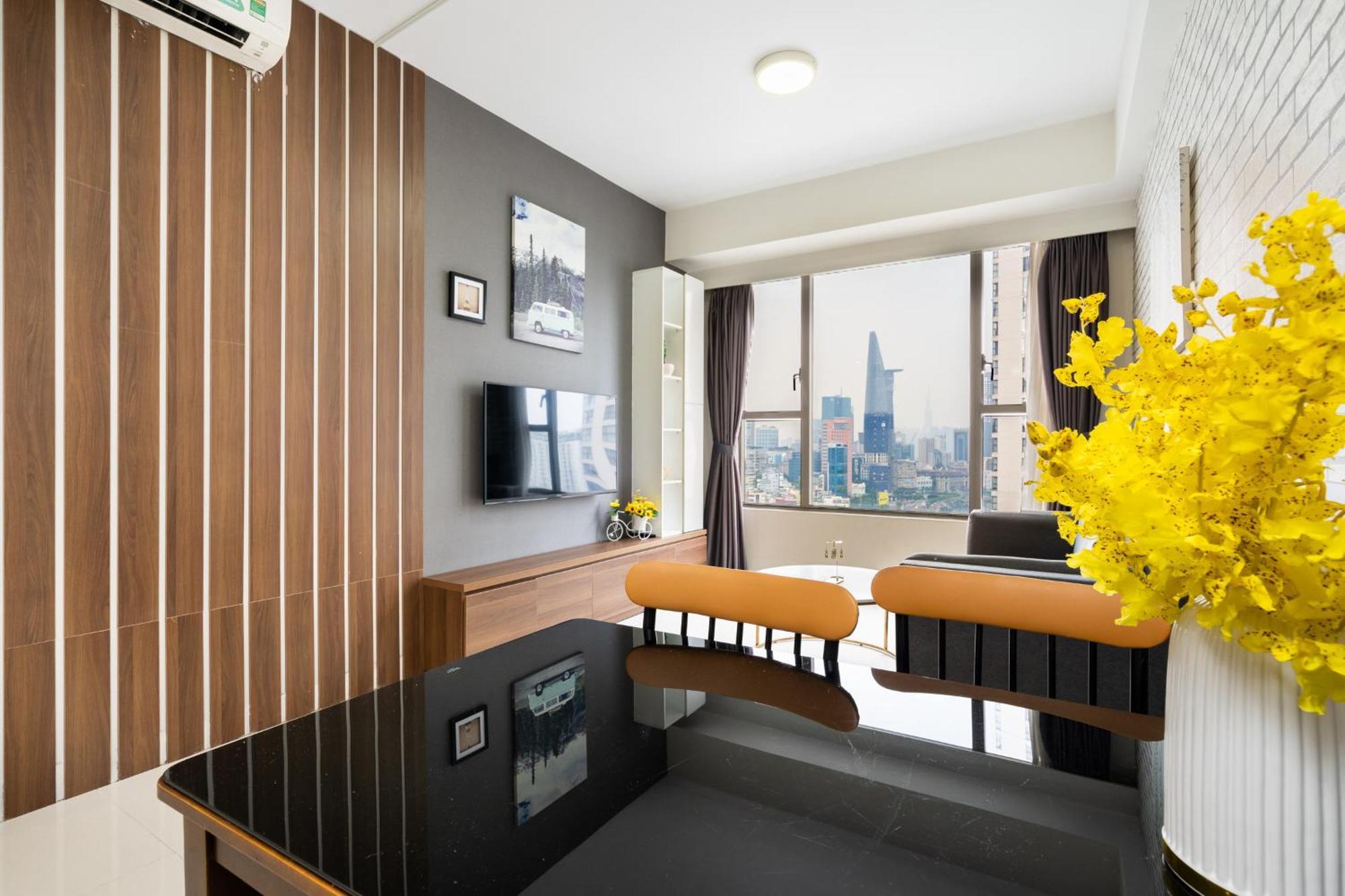 Double E Saigon Apartment โฮจิมินห์ซิตี้ ภายนอก รูปภาพ