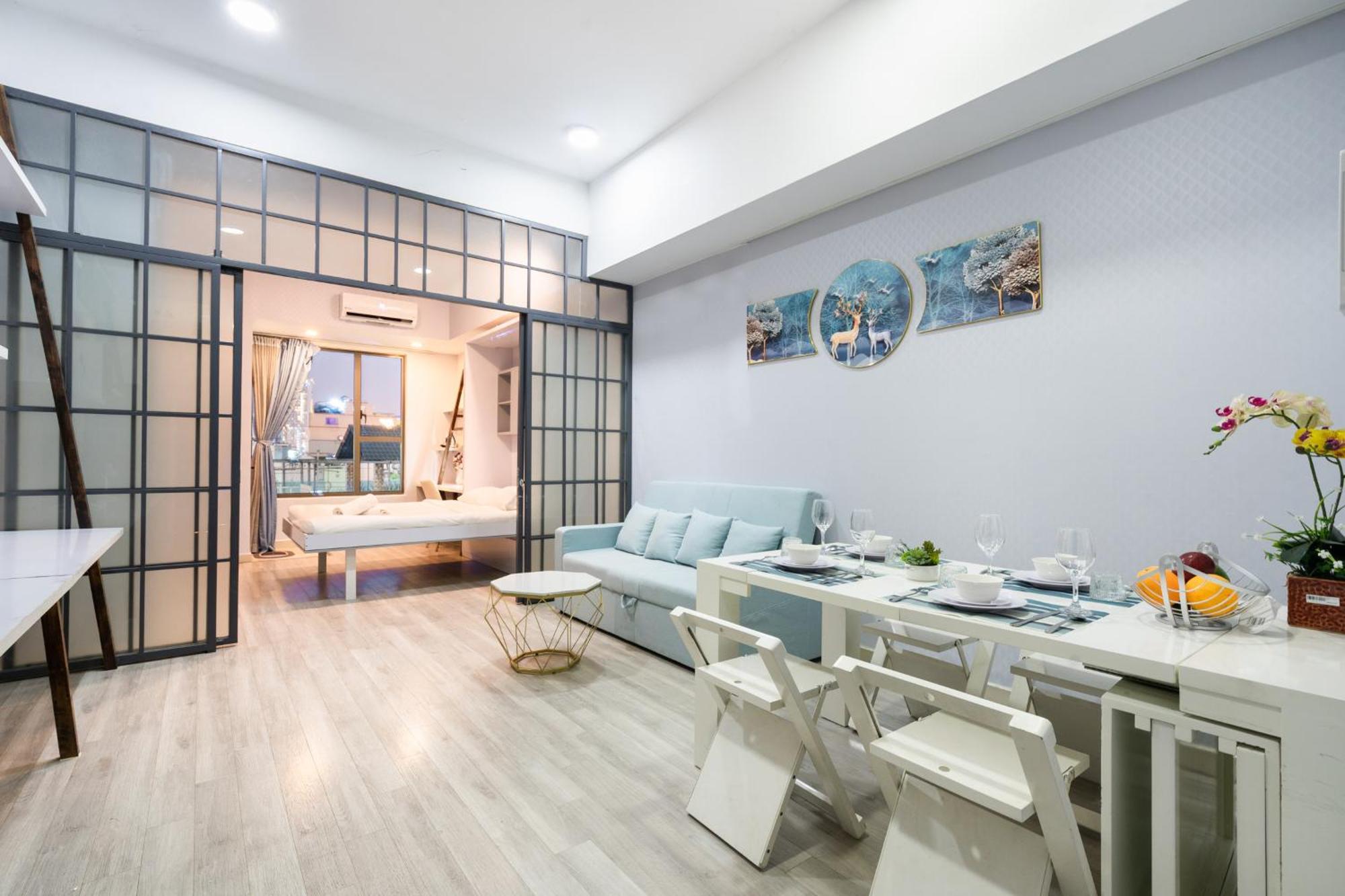 Double E Saigon Apartment โฮจิมินห์ซิตี้ ภายนอก รูปภาพ