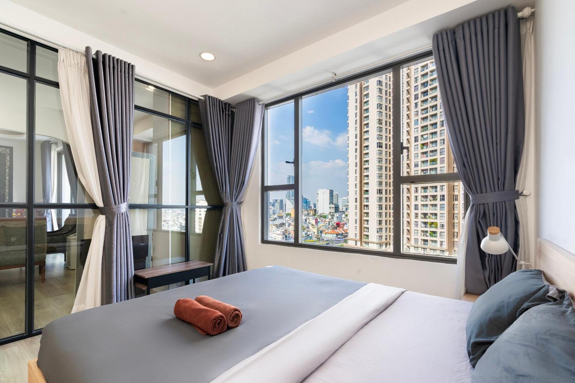 Double E Saigon Apartment โฮจิมินห์ซิตี้ ภายนอก รูปภาพ
