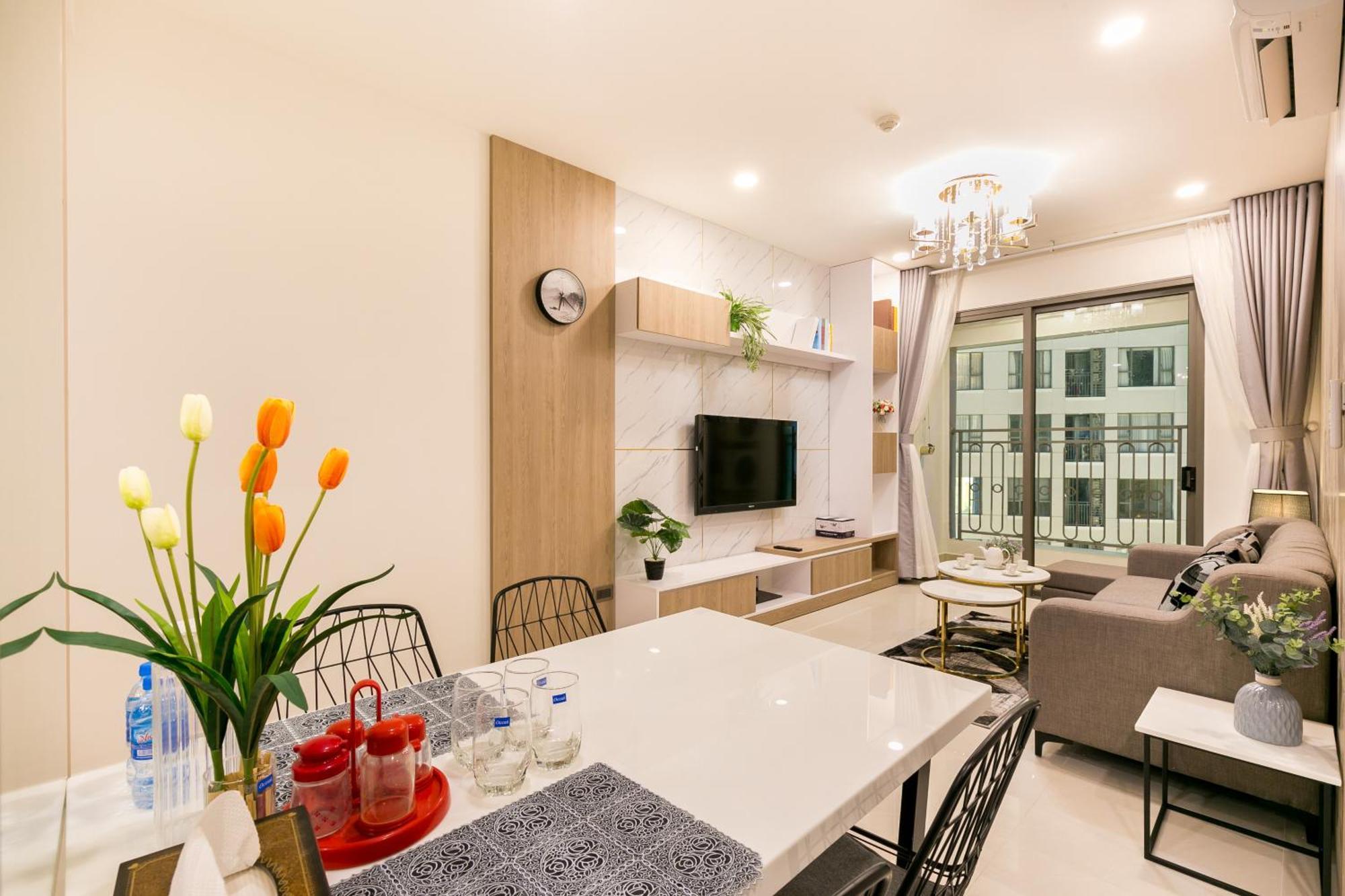 Double E Saigon Apartment โฮจิมินห์ซิตี้ ภายนอก รูปภาพ